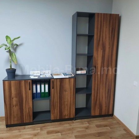 Dulap de birou combinat pentru haine si documente